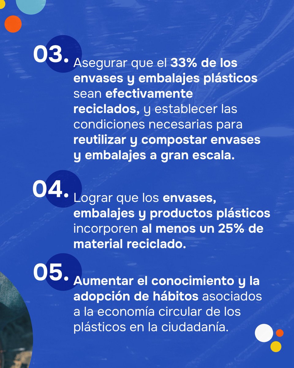 Pacto Chileno de los Plásticos tweet media