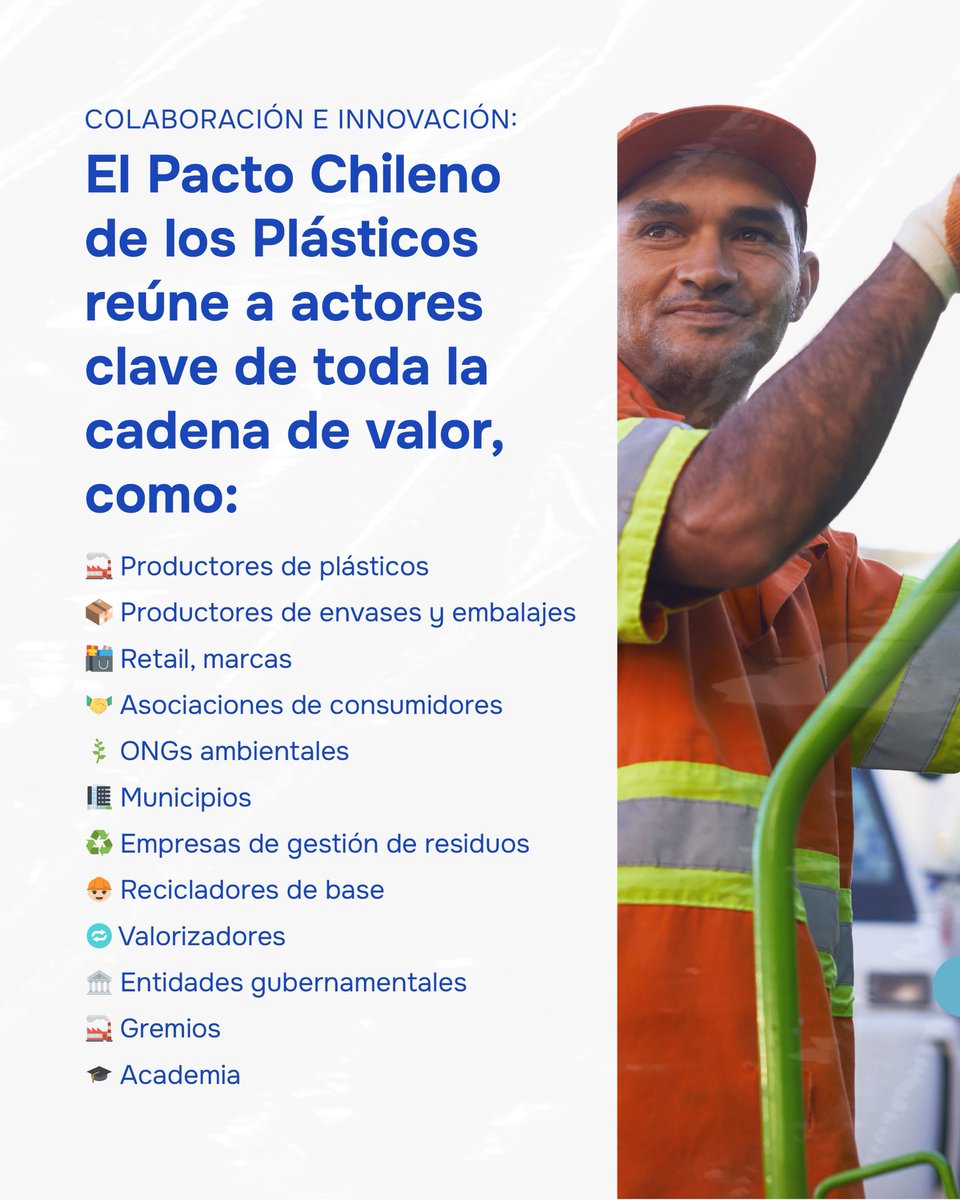 Pacto Chileno de los Plásticos tweet media
