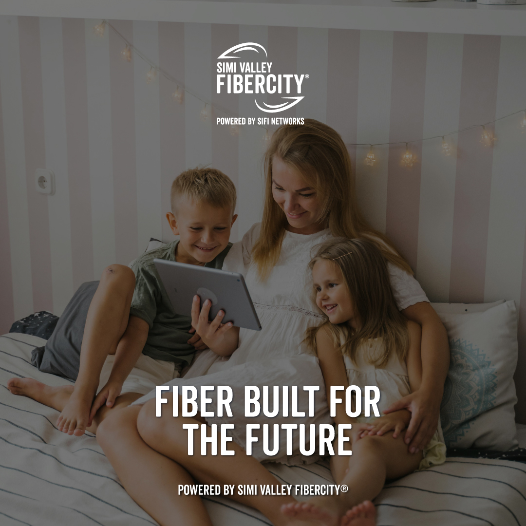 From homework to streaming, gaming and video calls, fiber keeps your family moving without missing a beat. Built for today's busy moments and ready for tomorrow's big dreams, it's the connection that powers what matters most. Learn more at SimiValleyFiberCity.com