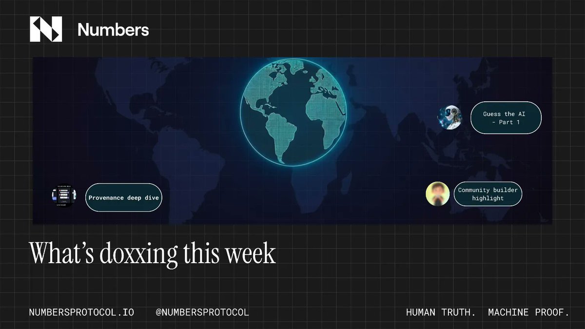 Numbers Protocol tweet media