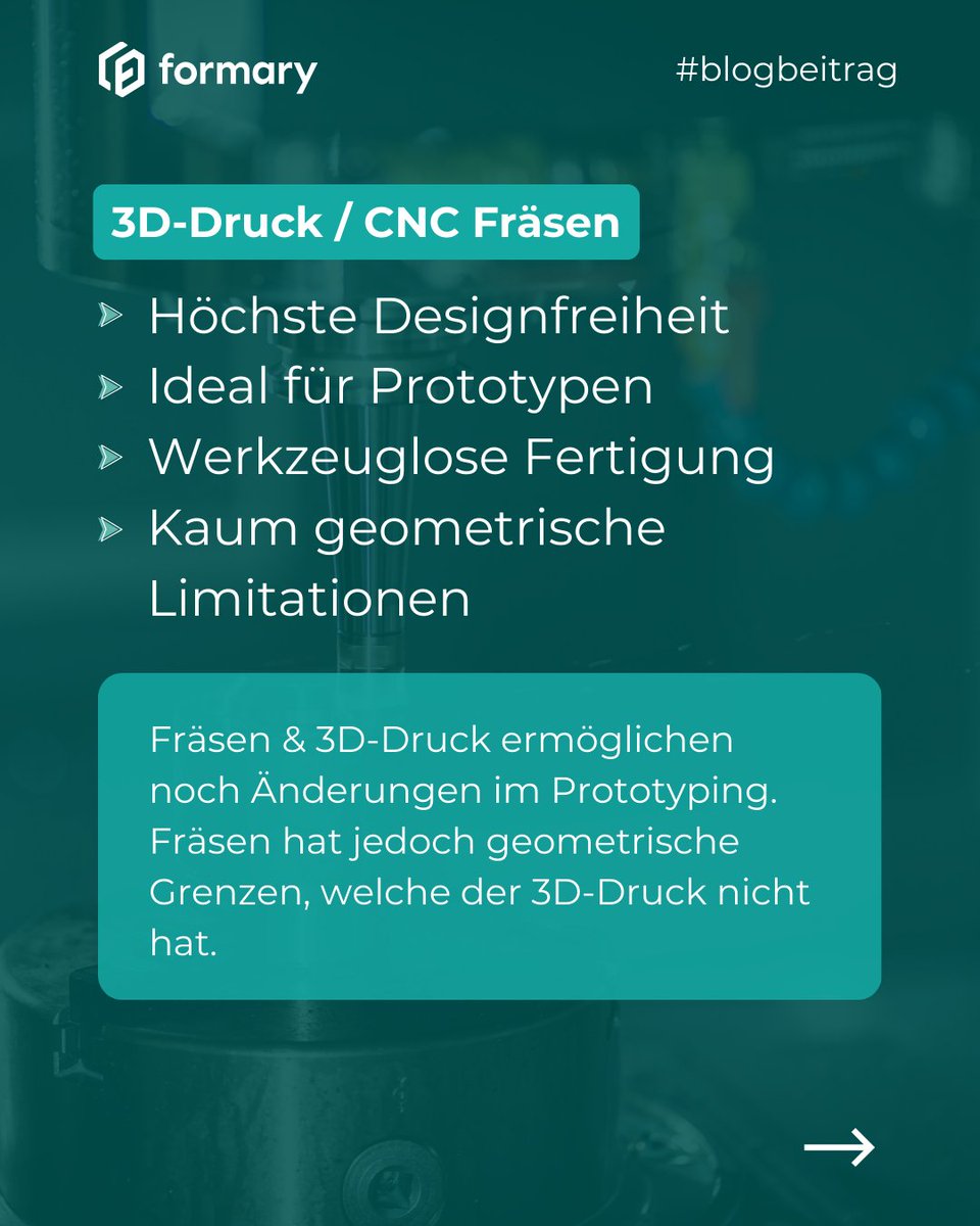 formary_de's tweet photo. Das perfekte Bauteil ist immer ein Zusammenspiel aus ästhetischer Formgebung und technischer Machbarkeit. Doch welches Kunststoffverfahren ist das richtige?

Den kompletten Guide für die richtige Wahl haben wir in unserem Blog für Sie erstellt: https://t.co/zZfiAeZy6u https://t.co/jHPVrMyS8X