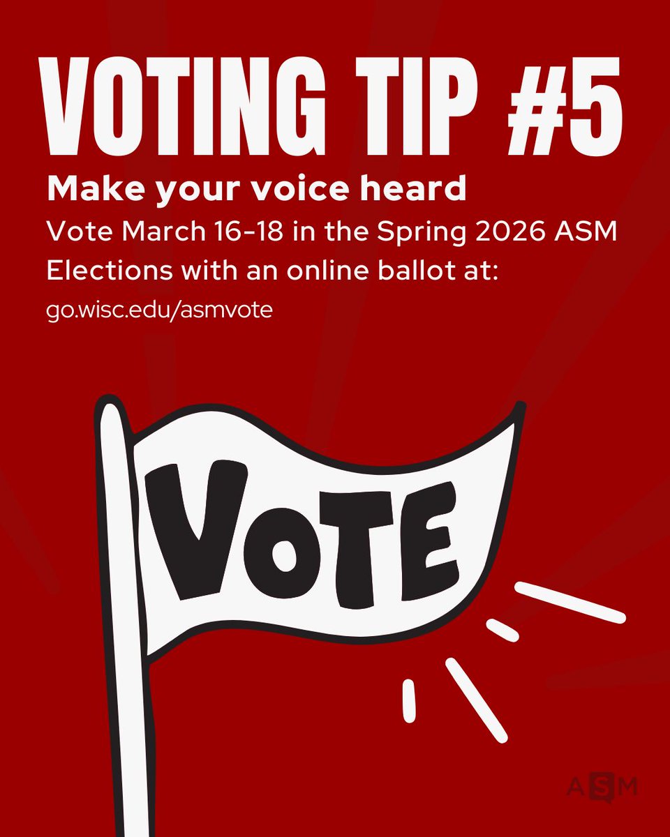 Associated Students of Madison tweet media