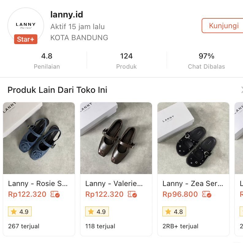 dzbaiwin's tweet photo. KENAPA BARU MENU SEKARANG‼️ 😭

Flatshoes dengan model super cantik dan harga masih affordable ✨ https://t.co/E4Ow0fYgTg