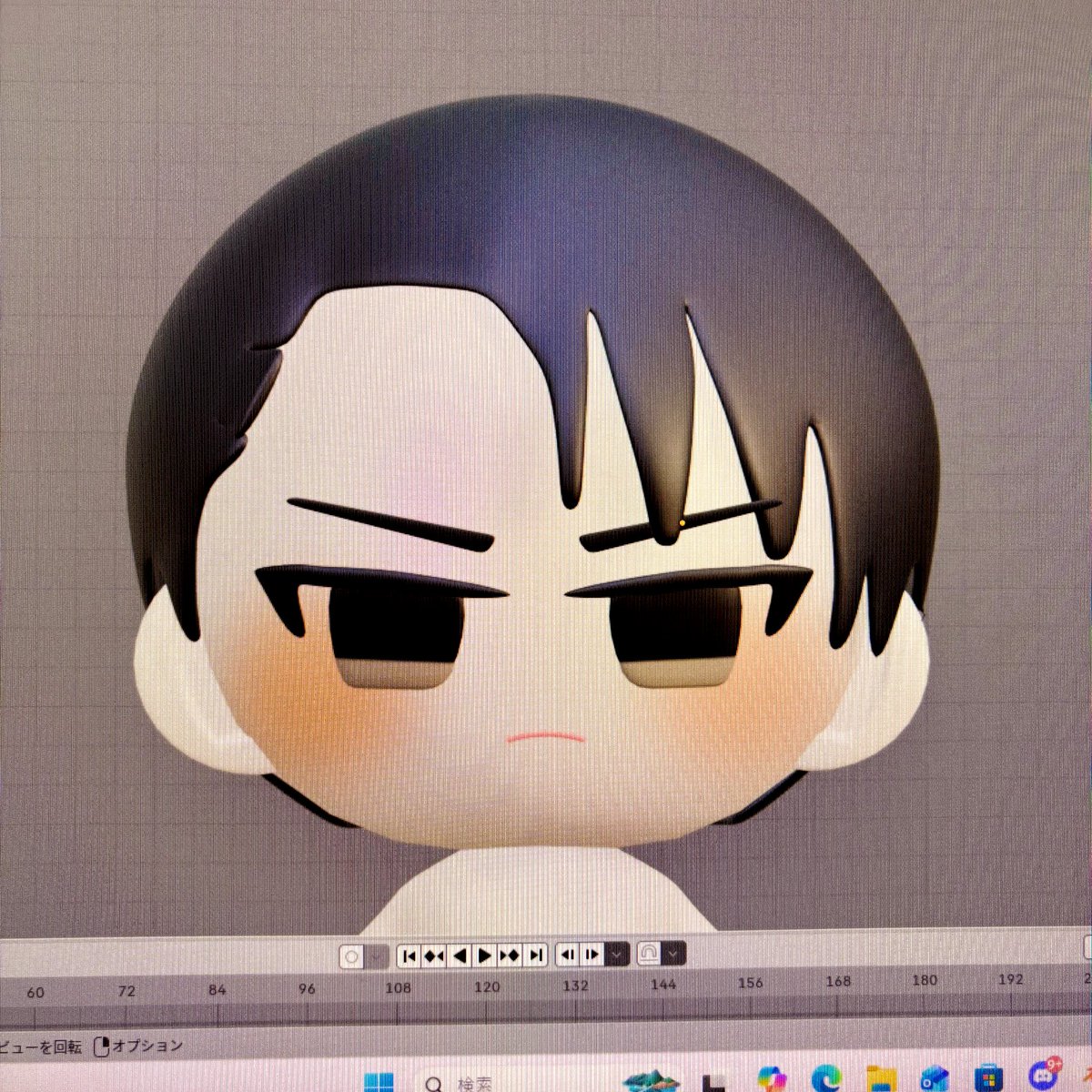 maysaw3d's tweet photo. 次の子だけど髪の毛失敗した😭やり直すので供養 https://t.co/8OOeYBEd5Y