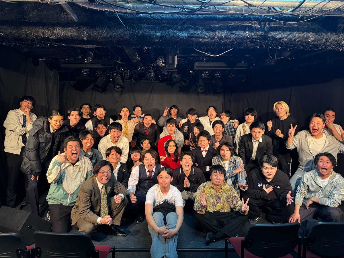 RWoTq912zLjAASR's tweet photo. 【終演】
カス学生芸人寄席2、終演致しました！
ご来場頂いた方々、ありがとうございます！
これからのカスたちの未来に幸あれ！ https://t.co/YNBTp9i9v9