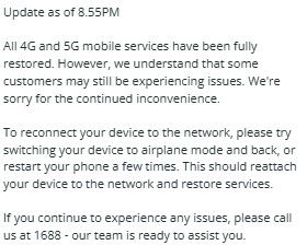 Singtel Support tweet media