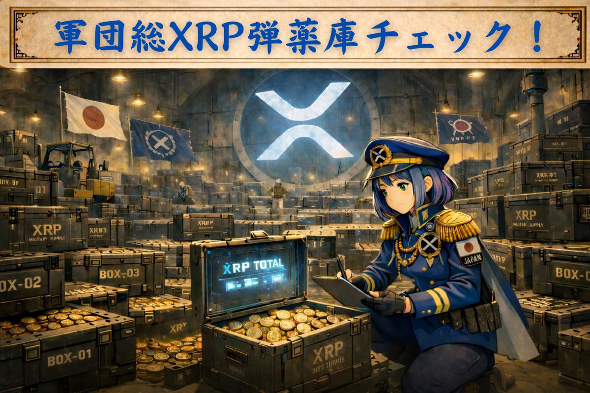 🎉 XRPArmy日本軍団 100人突破記念企画 発動！！！ 🎉

企画名：

『軍団総XRP弾薬庫チェック！！！』

内容：
軍団全員のXRP保有枚数を集計し発信！
「我々はマジで強い！！！」と我が軍団の総火力を世界にドヤるぜ⚔️🔥

（総保有量だけ匿名で発表！ 
個人は絶対非公開！！）

もちろん！