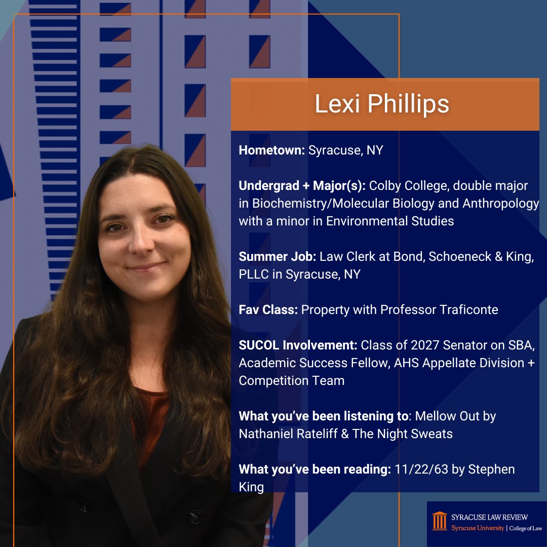 Syracuse Law Review tweet media