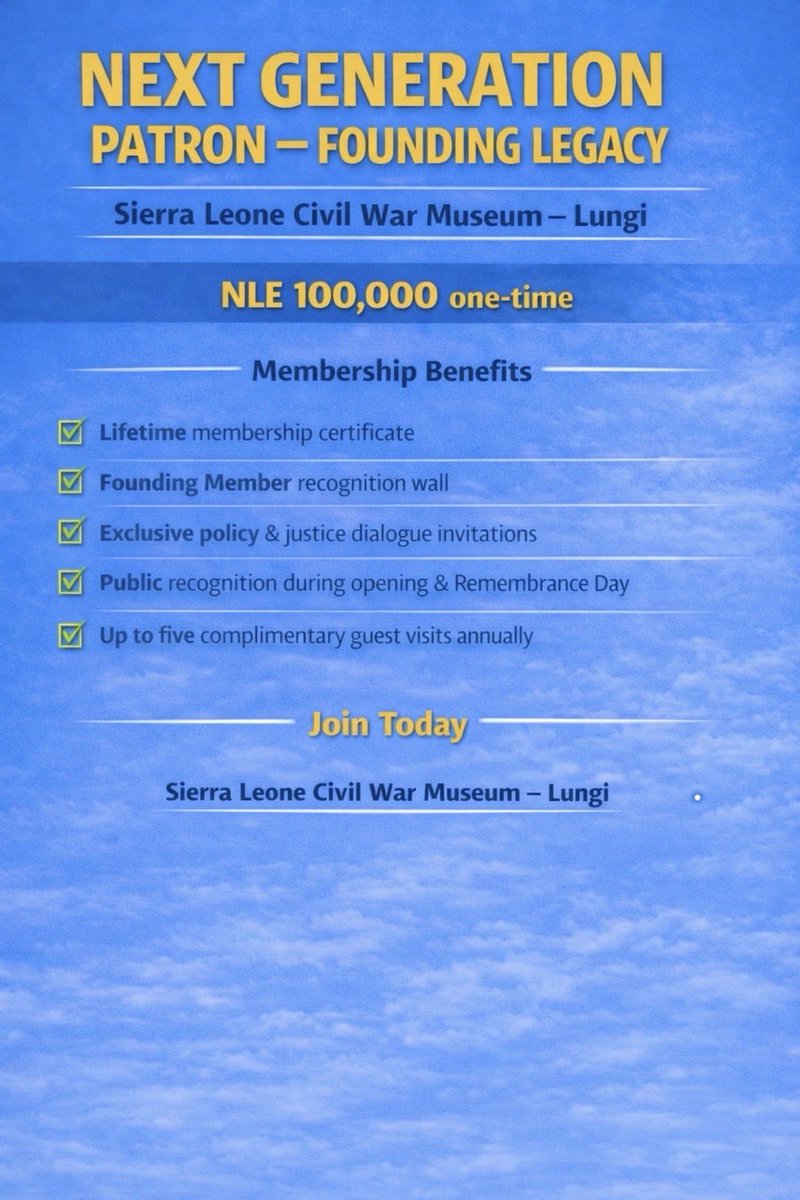 Center for Memory and Reparations - SL tweet media