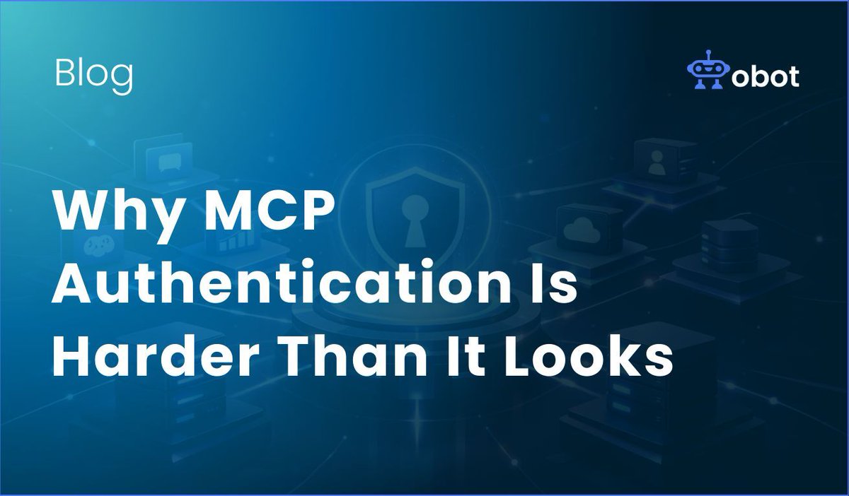 𝘚𝘦𝘳𝘪𝘦𝘴: 𝘌𝘯𝘢𝘣𝘭𝘪𝘯𝘨 𝘔𝘊𝘗 𝘢𝘵 𝘌𝘯𝘵𝘦𝘳𝘱𝘳𝘪𝘴𝘦 𝘚𝘤𝘢𝘭𝘦 — Post 1 of 10 — MCP development is fast. Define your tools, wire up your business logic, and you’ve got something running in a few hours. The getting-started experience is genuinely good.

Then you try to