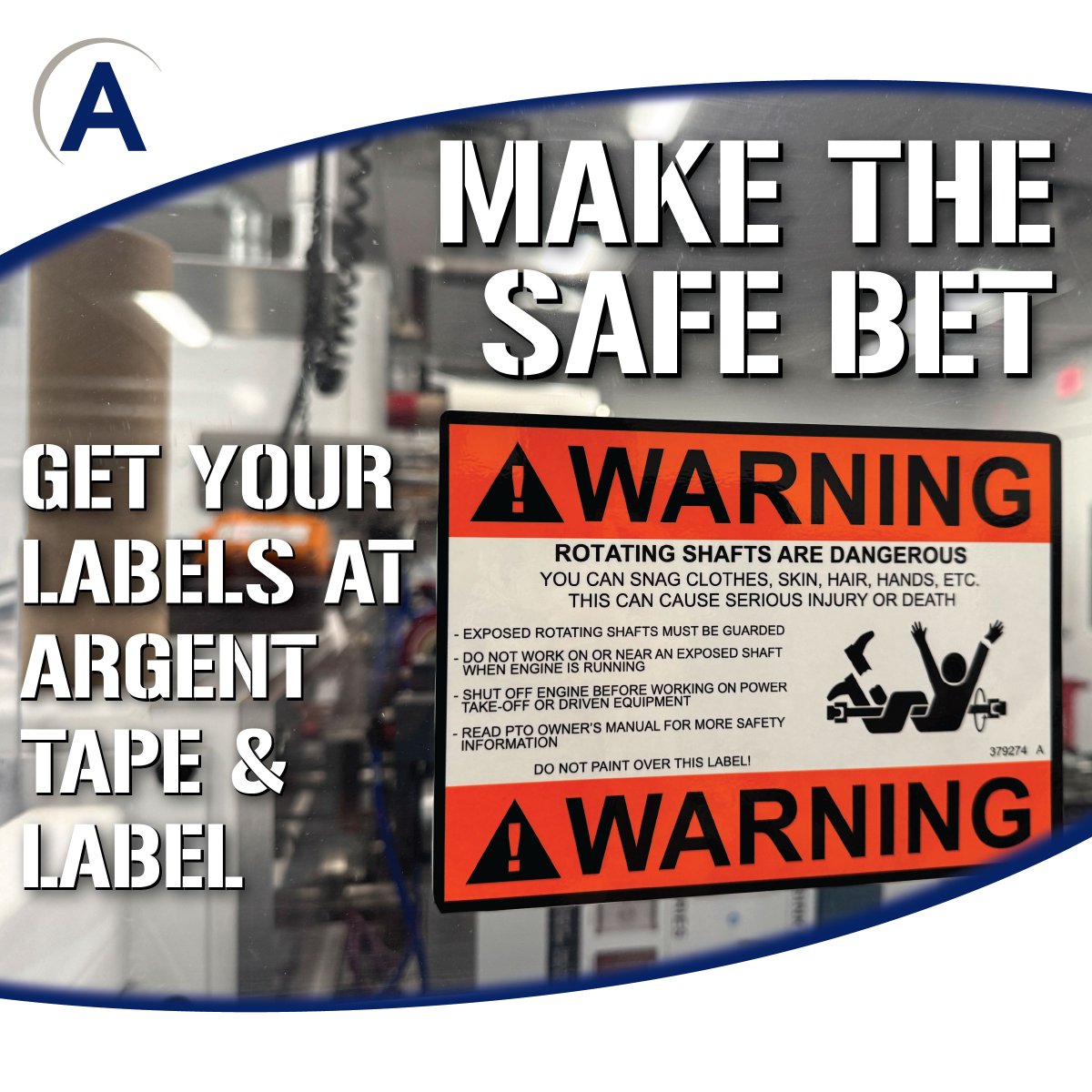 ArgentLabel's tweet photo. When it comes to safety labels that stick, trust Argent!

 #SafetyLabels #SafetyFirst #Argent #CustomLabels https://t.co/RkhrFOJbw0