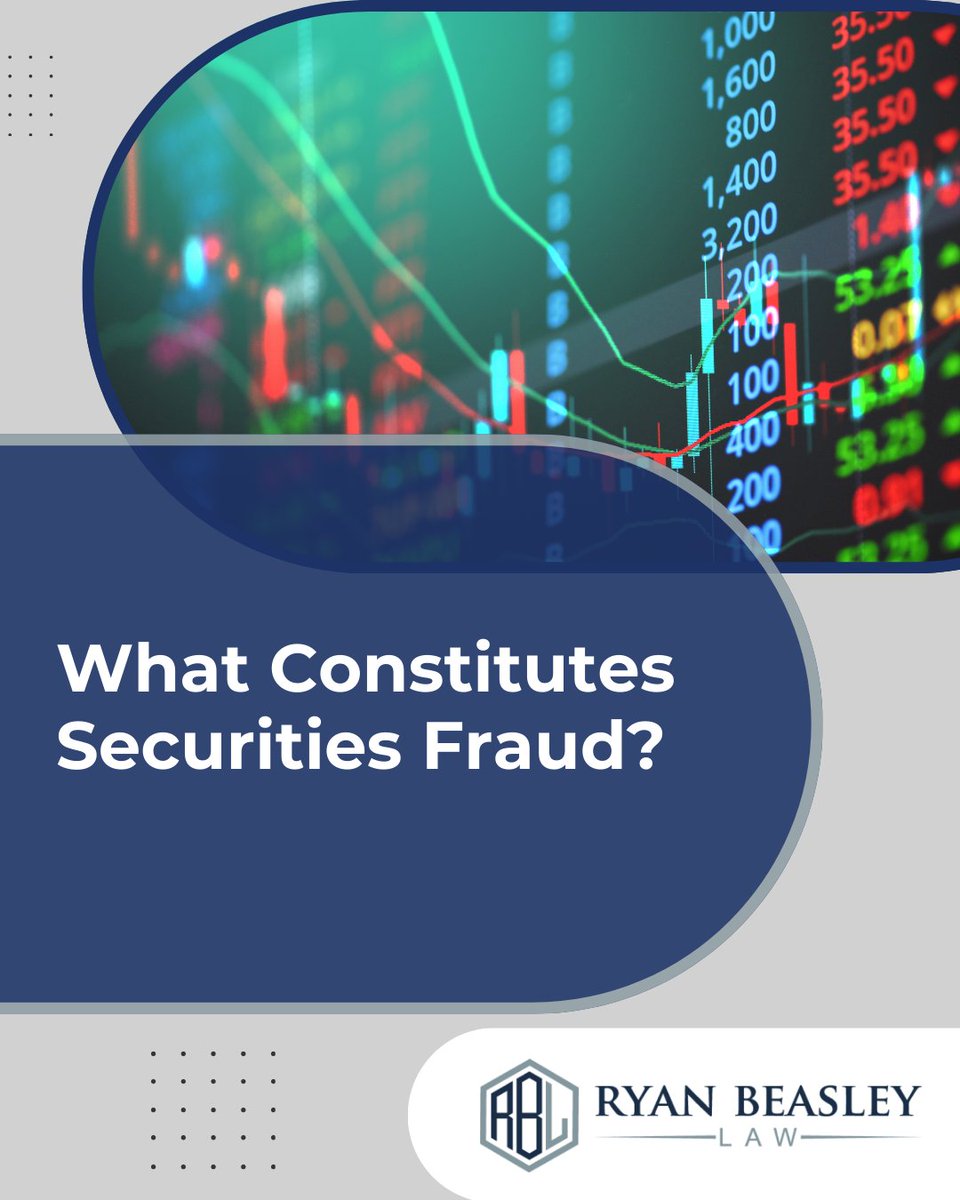 ryanbeasleylaw's tweet photo. In 2023, over 64,000 cases of securities and investment fraud were reported. With billions of dollars stolen each year, the government has employed various resources to thoroughly investigate any accusations of securities fraud.

Learn more: https://t.co/7FMguH7Nj0 https://t.co/0rvmXmRXMJ
