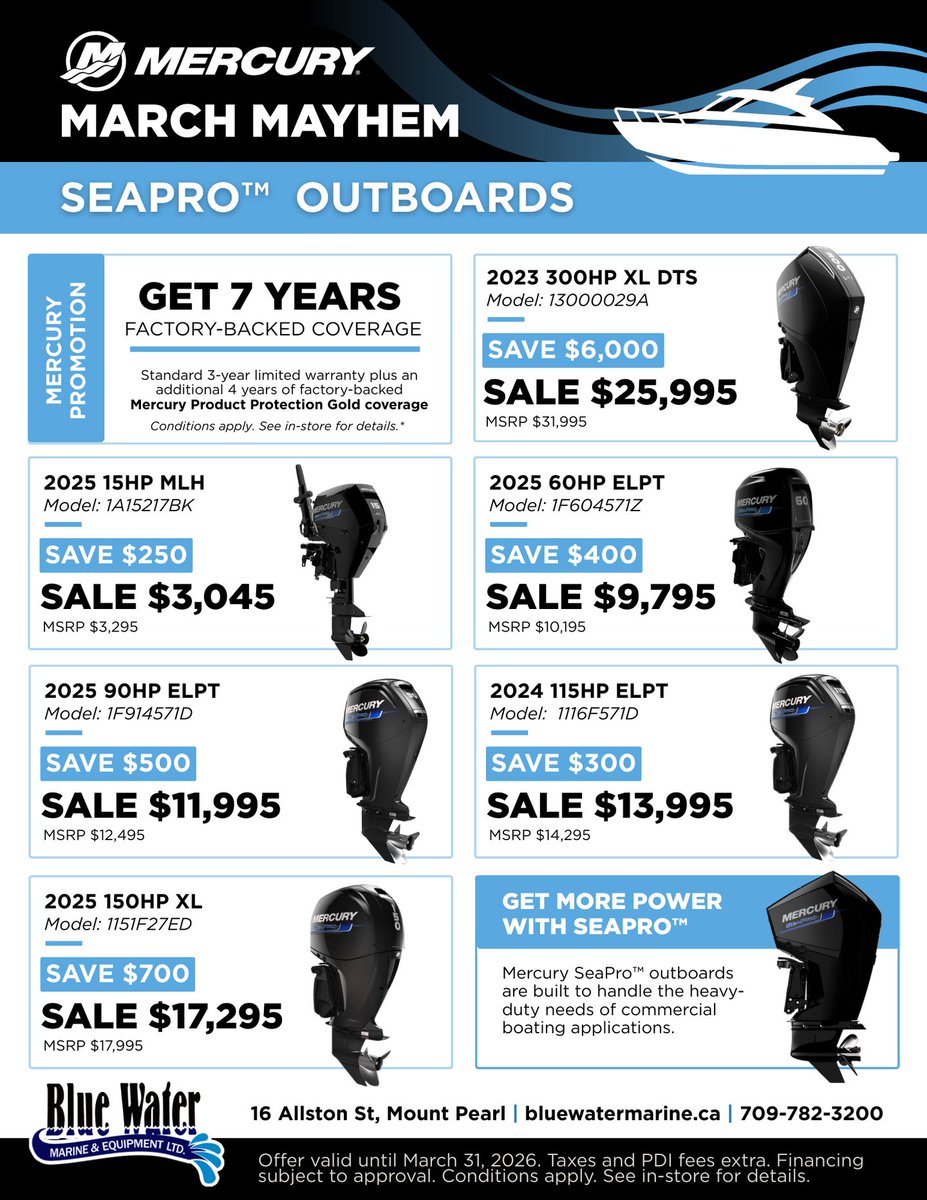 Blue Water Marine & Equipment Ltd. tweet media
