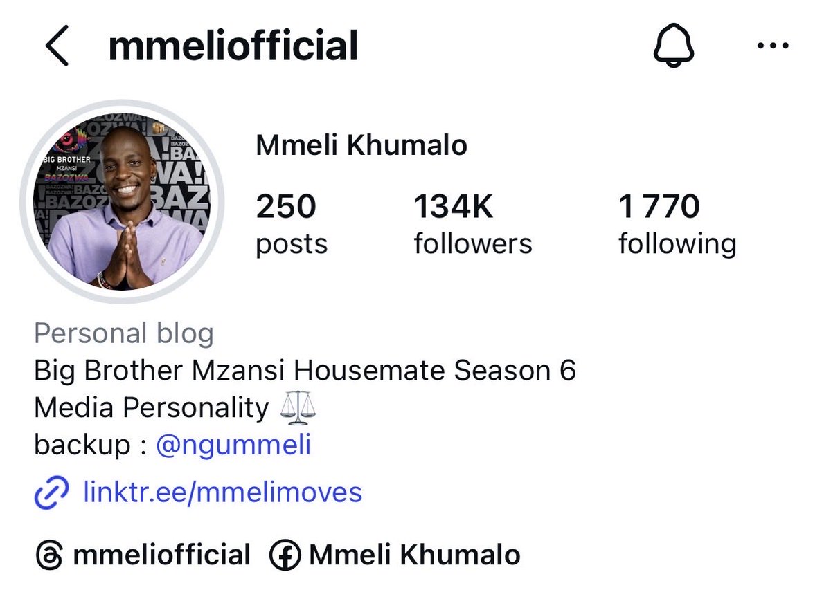 SoberPanAfrika's tweet photo. Please follow Mmeli on Instagram.

🔗: https://t.co/I08xB0Xe6L

WE LOVE MMELI
#MmeliKhumalo https://t.co/OdfA8RR2gK