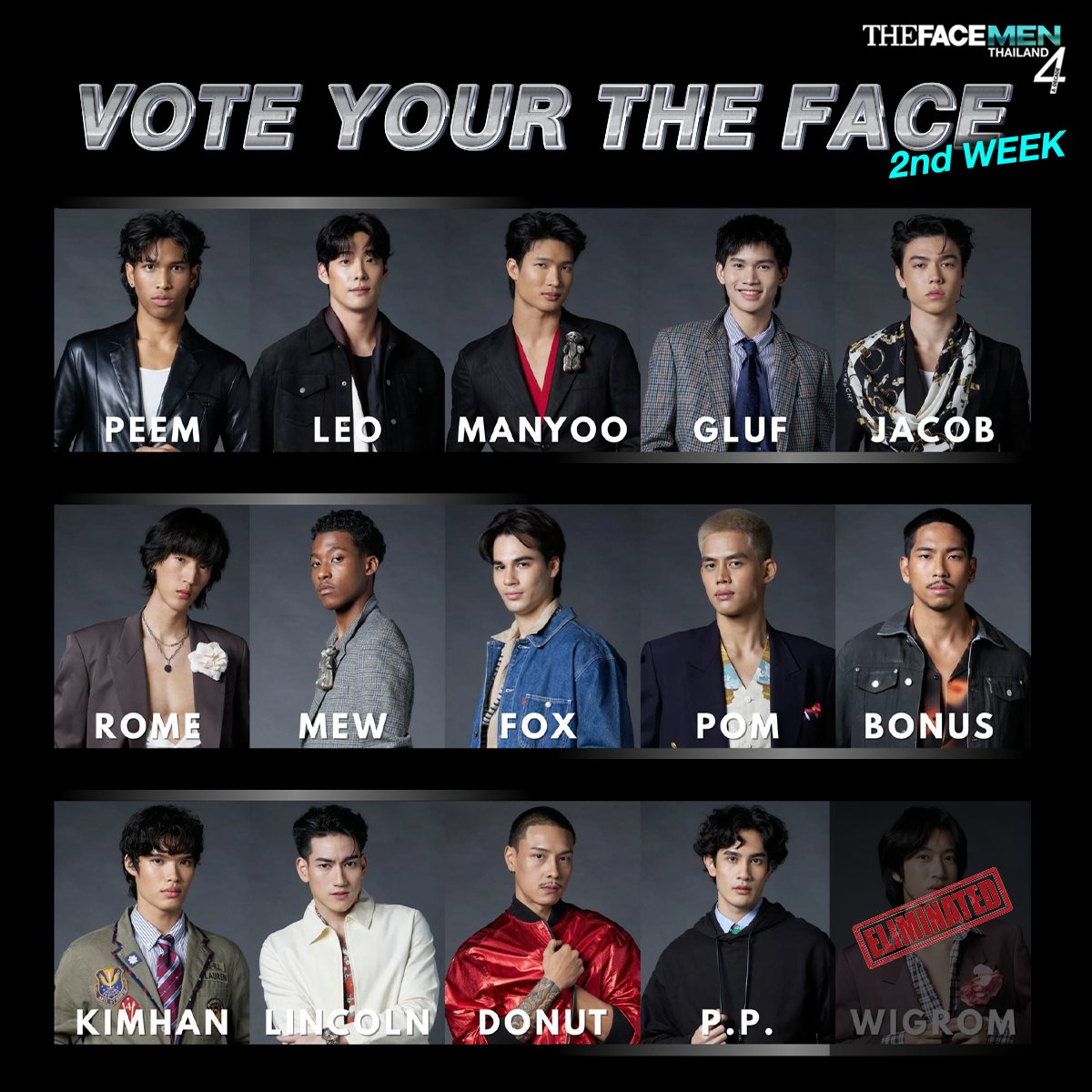 VOTE YOUR THE FACE MEN THAILAND SEASON 4 🩵♟️ [2nd week]

ผ่านไปแล้วกับแคมเปญเดินแบบแรกของ The Face Men Thailand Season 4 🩵♟️
โหวตให้ The Face Men คนต่อไปของคุณ 💥✨

🔗: forms.gle/Cd5xT1jzqjo9b6…

🔴 *** This form will close on 20 March 2026 at 12:00 PM.*** 🔴 

#TEAMPANDA