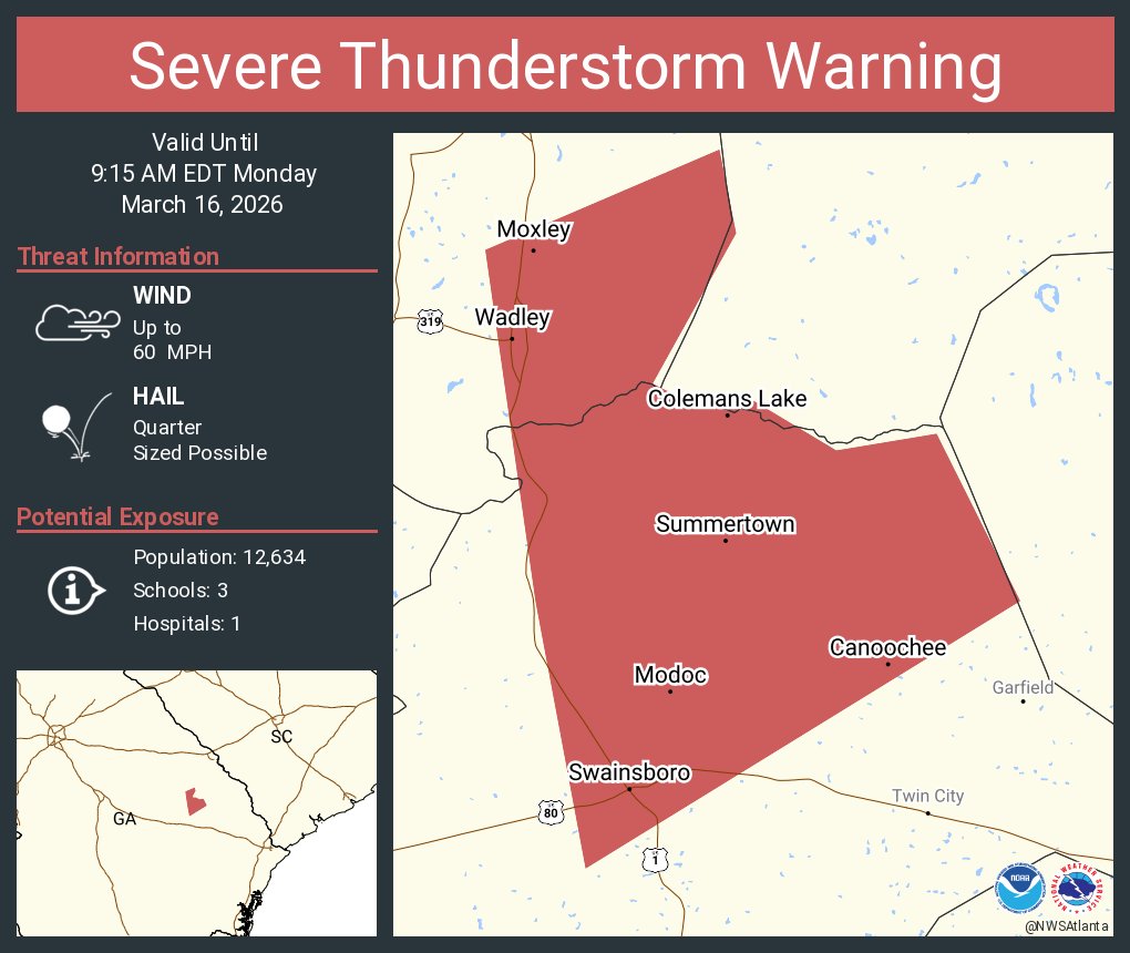 NWS Atlanta tweet media