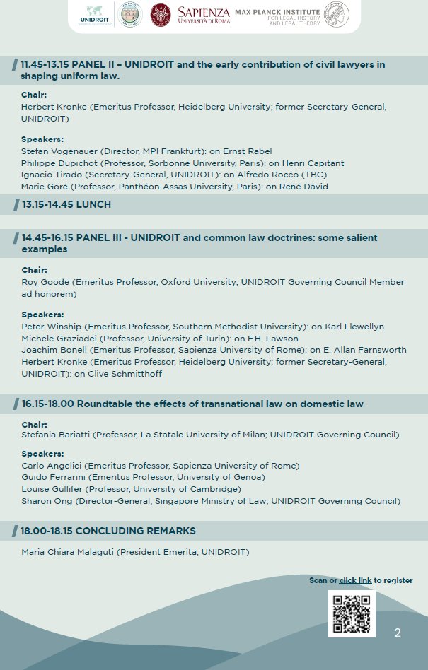 UNIDROIT tweet media