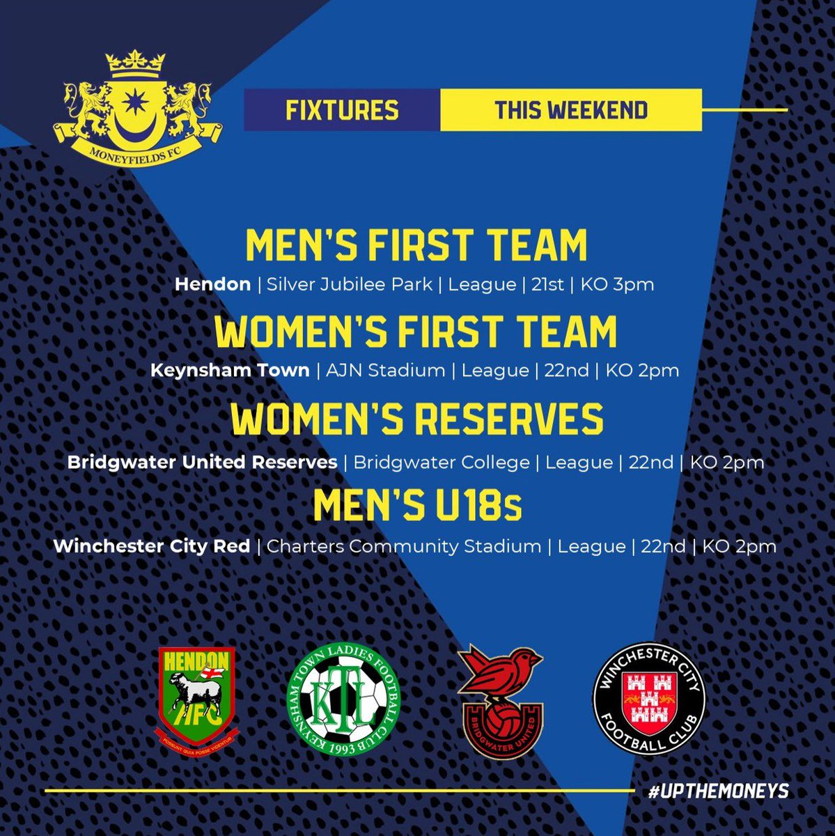 Moneyfields FC tweet media