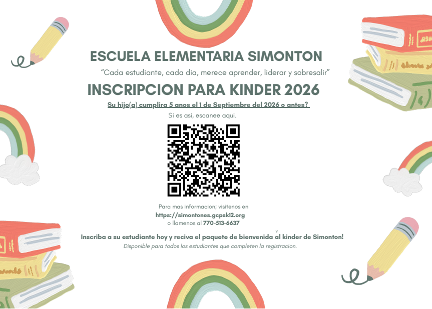 Kindergarten Registration opens today!