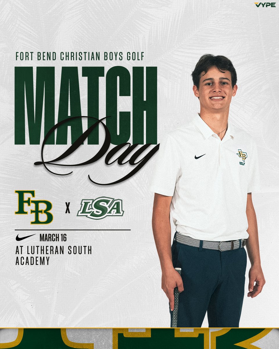 FBCAathletics's tweet photo. ⛳️ Match Day
📍 LSA https://t.co/oKkBDmvAA9