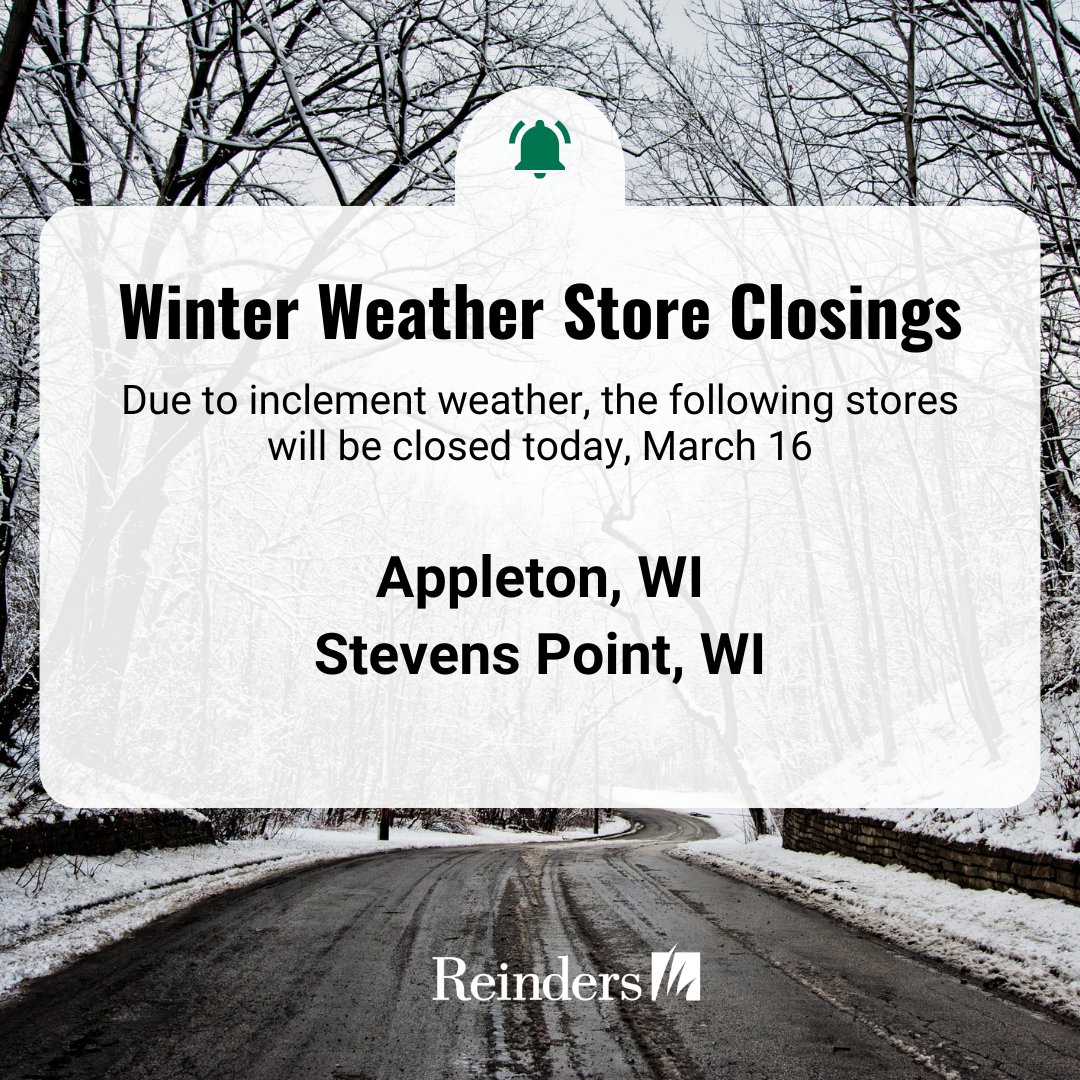 Reinders, Inc. tweet media