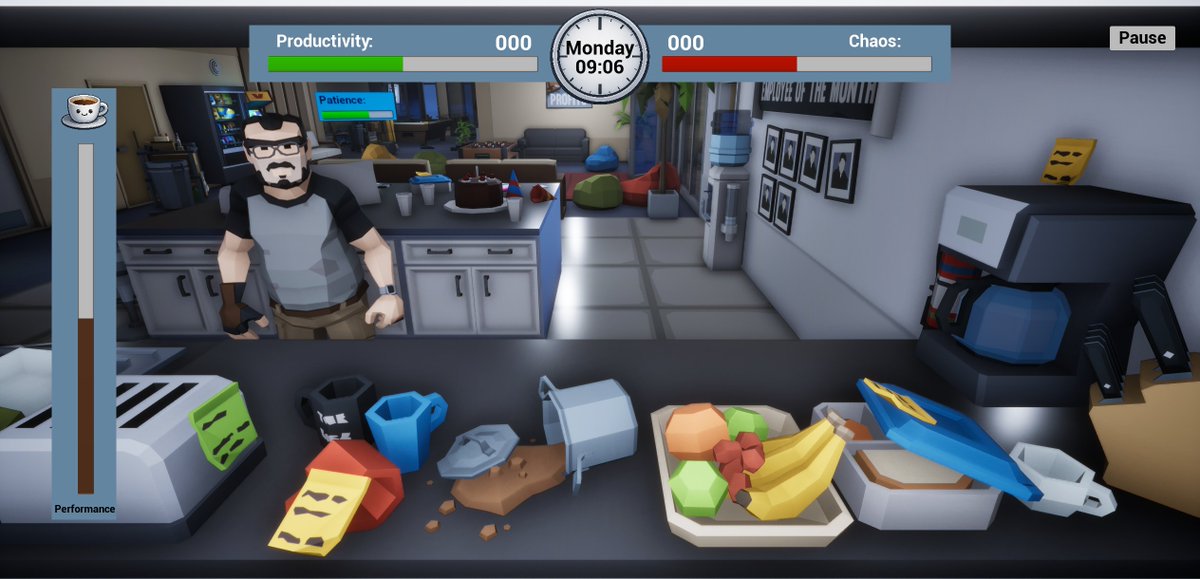 CrimsonCloudG's tweet photo. Prototyping a dark comedy office sim! 😈 called I AM COFFEEE!☕ It’ll be on https://t.co/QDmjhTndL2 soon for feedback. Join the madness on Discord!
https://t.co/XIeIgzMe3i
#indiedev #gamedev #darkcomedy #officegame #prototype #itchio #indiegame #discord https://t.co/jDoaluDqOr