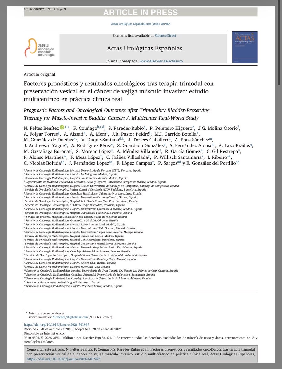 Felipe Couñago PhD tweet media