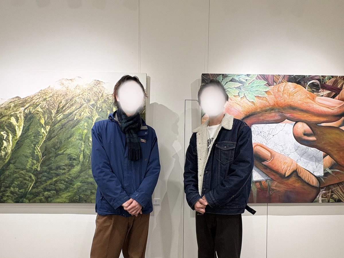 tenta_art's tweet photo. 2人展「ほとぼりが冷めるまで」無事に展示が終了いたしました。
足を運んでくださった方々、ありがとうございました。
今後もよろしくお願いいたします🫆 https://t.co/u6kLUPwarI