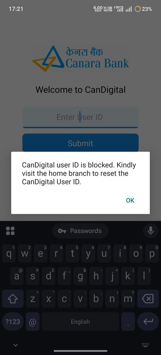 Pranabh442's tweet photo. @canarabank @RBI despite calling customer care going to branch my company's account is blocked from last 4 days is this the banking system orr what https://t.co/OZQRx30hW4