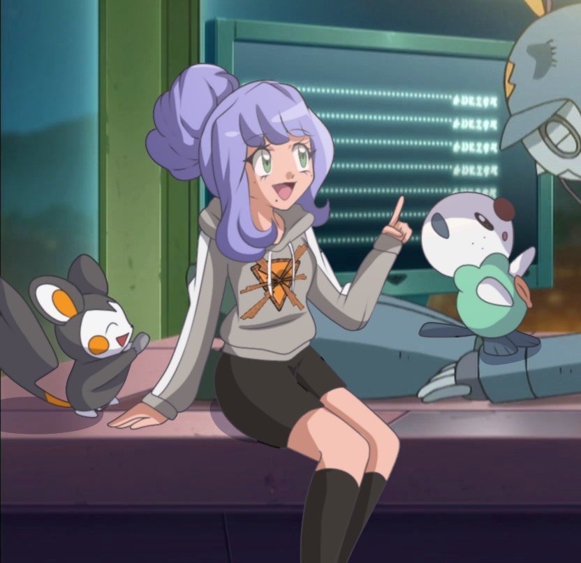 LemonCakeShipping lore fact 💛

Emolga is not entierly Diana's Pokemon.
Emolga has two trainers. 
Officialy, she's Clemont's pokemon (like in games), she was in his family since their childhood, but Diana loved playing with her !

After LCS reunion, she stayed by Diana side 💛