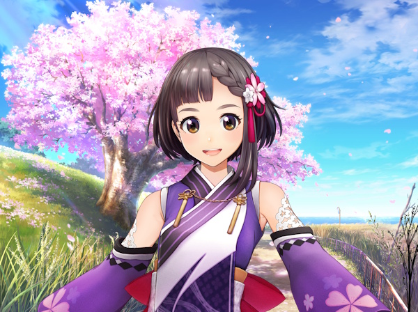 Sakura_Taisen's tweet photo. 🌸＼HAPPY BIRTHDAY／🌸

遅くなってしまいましたが…
3月16日は、『サクラ革命』より、咲良しの の誕生日です。
青ヶ島で育った天然少女。母親は元帝国華撃団のトップスタァ咲良なでしこ。
しのもまた天才的女優であった母の血を引き、それ以上の才能を秘めています。
幼いころから母親の舞台映像などを見ては、仕草やセリフをまねして遊んでいました。
「歌えないのは慣れっこですけど…それでもいつか…
いや、来年は歌えるようになっていたらいいなって、毎年思っちゃいますね」

#サクラ大戦
#サクラ革命