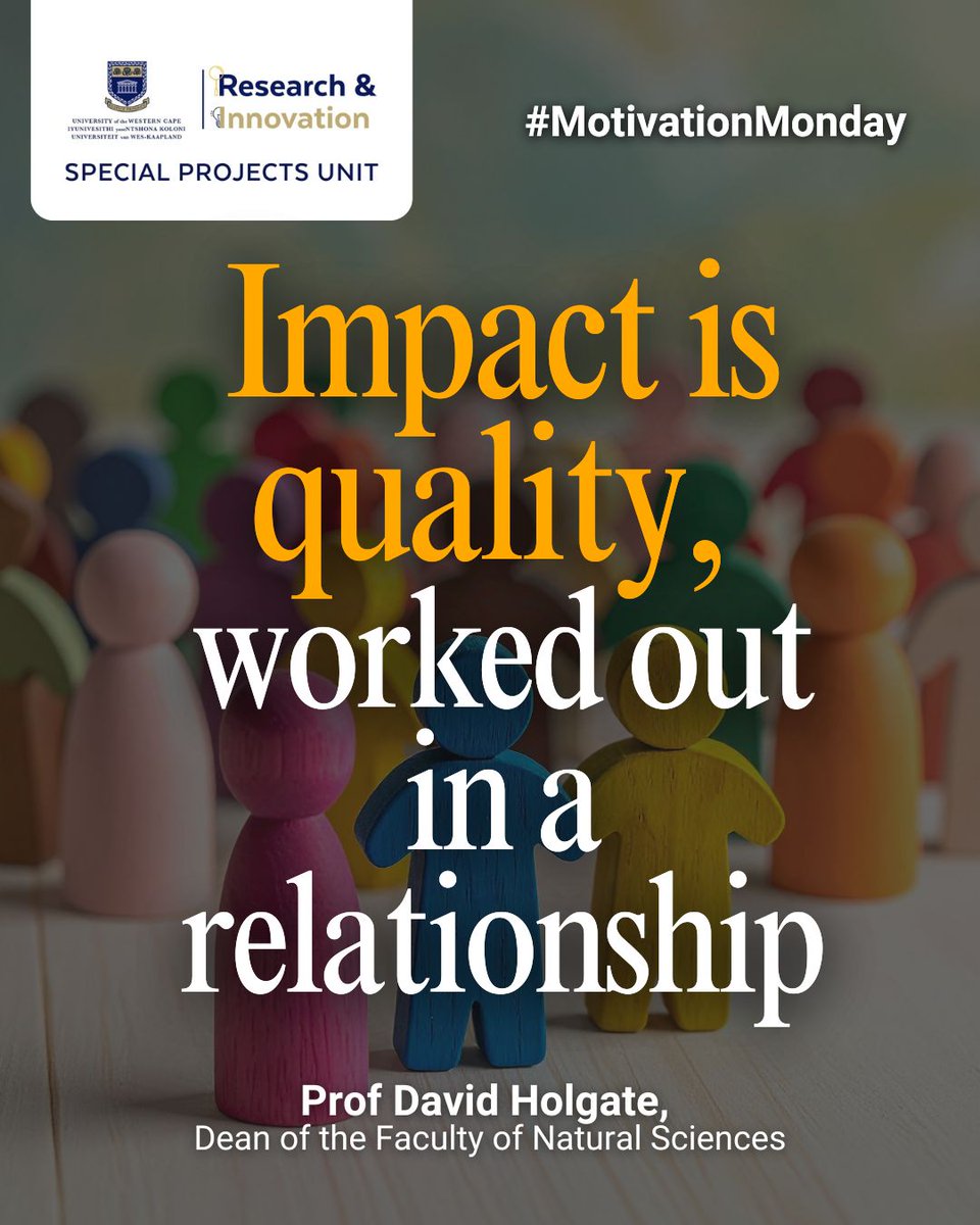 Special Projects Unit - UWC Research & Innovation tweet media