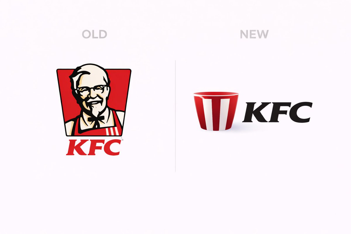 Did KFC really remove Colonel Sanders from the logo?