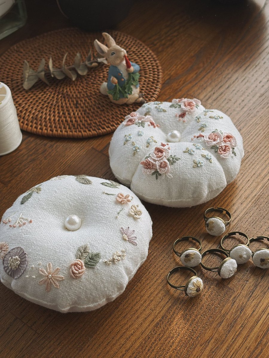 Finnnnn 🥀งานปักผ้า🪡{คิวพ.ค. 2026}🤎 tweet media