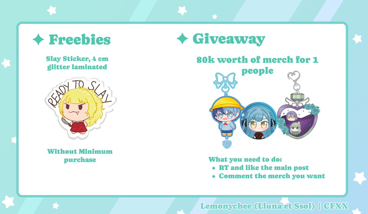 Lemonychee | CF22 Prep! tweet media