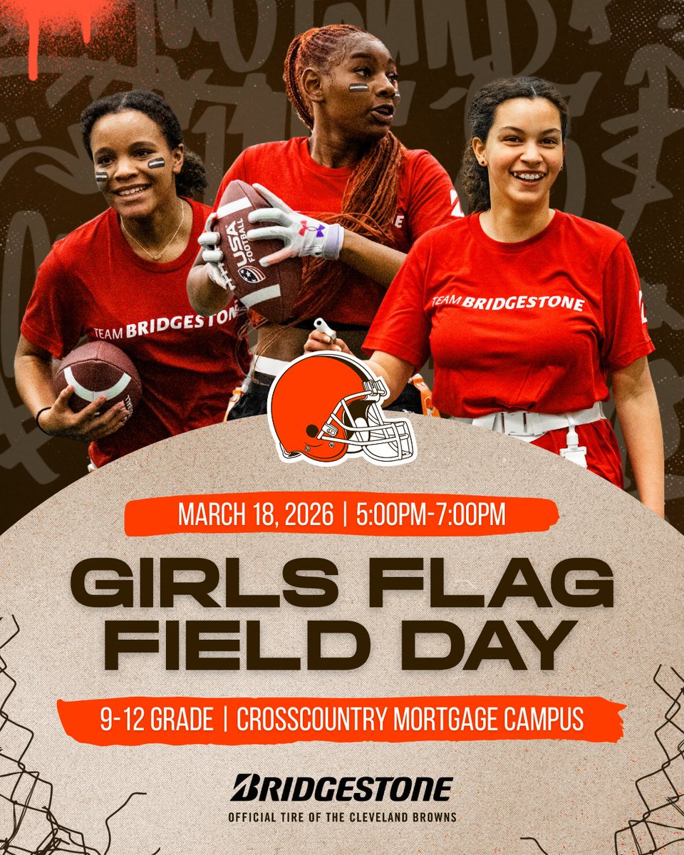 Cleveland Browns Youth Football tweet media