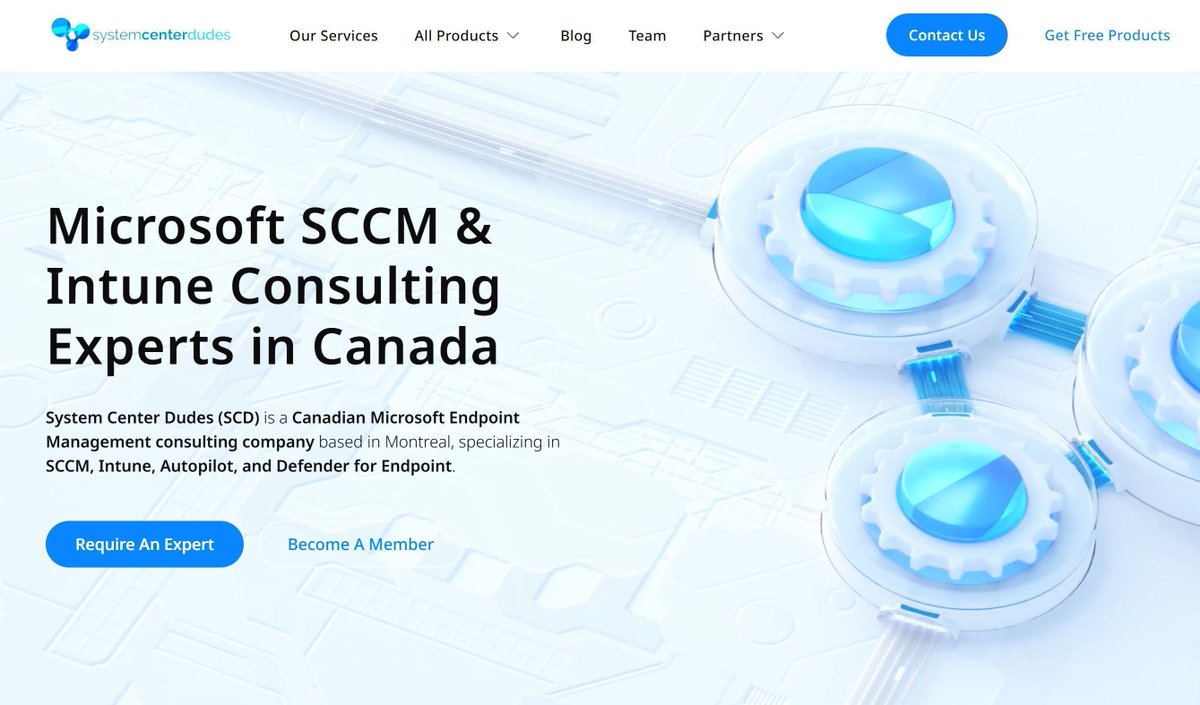 scdudes's tweet image. We offer consulting services and happy to assist with custom migration plans, report development and troubleshooting. Contact us through our website.
systemcenterdudes.com 

#Consulting #Support #ITServices #MSIntune #ConfigMgr #Windows