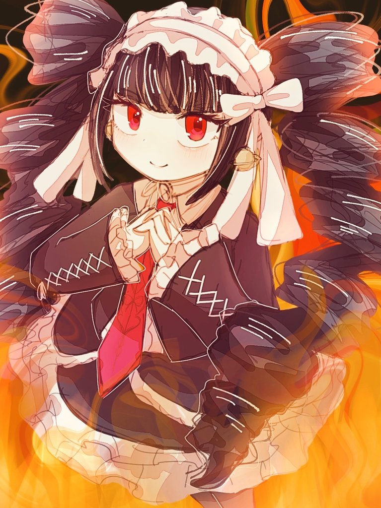Rusifann's tweet photo. #danganronpa 
 #セレスティア・ルーデンベルク
｢また、来世でお会いしましょう｣ https://t.co/BGRdzhSIHz