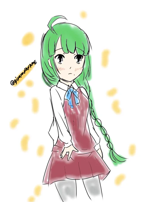 #艦これ版深夜の真剣お絵描き60分一本勝負 #艦これ版真剣お絵描き60分一本勝負_20260316 ゆうぐも