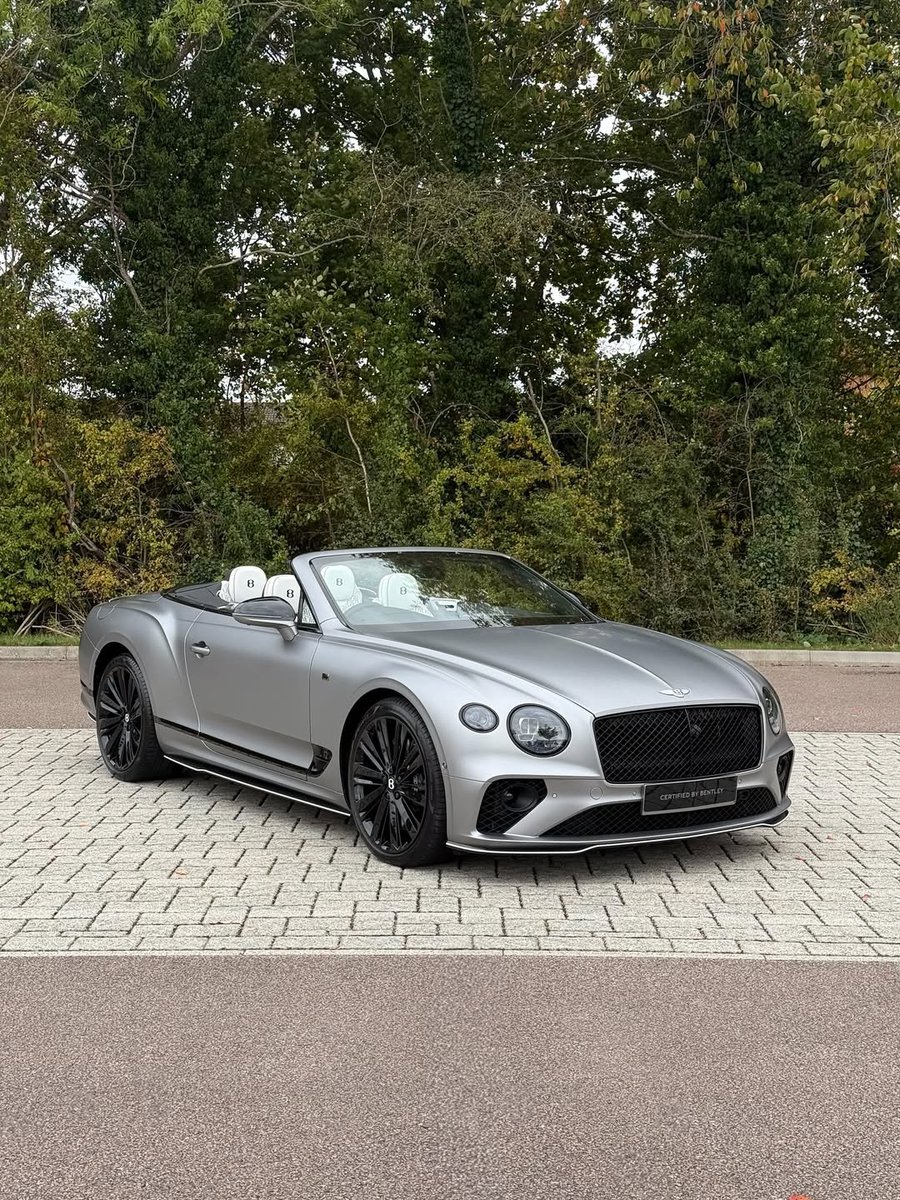 nocarcontext's tweet photo. Bentley Continental GTC Speed GT20 🩶🩶 https://t.co/gkjtJgRZ5l