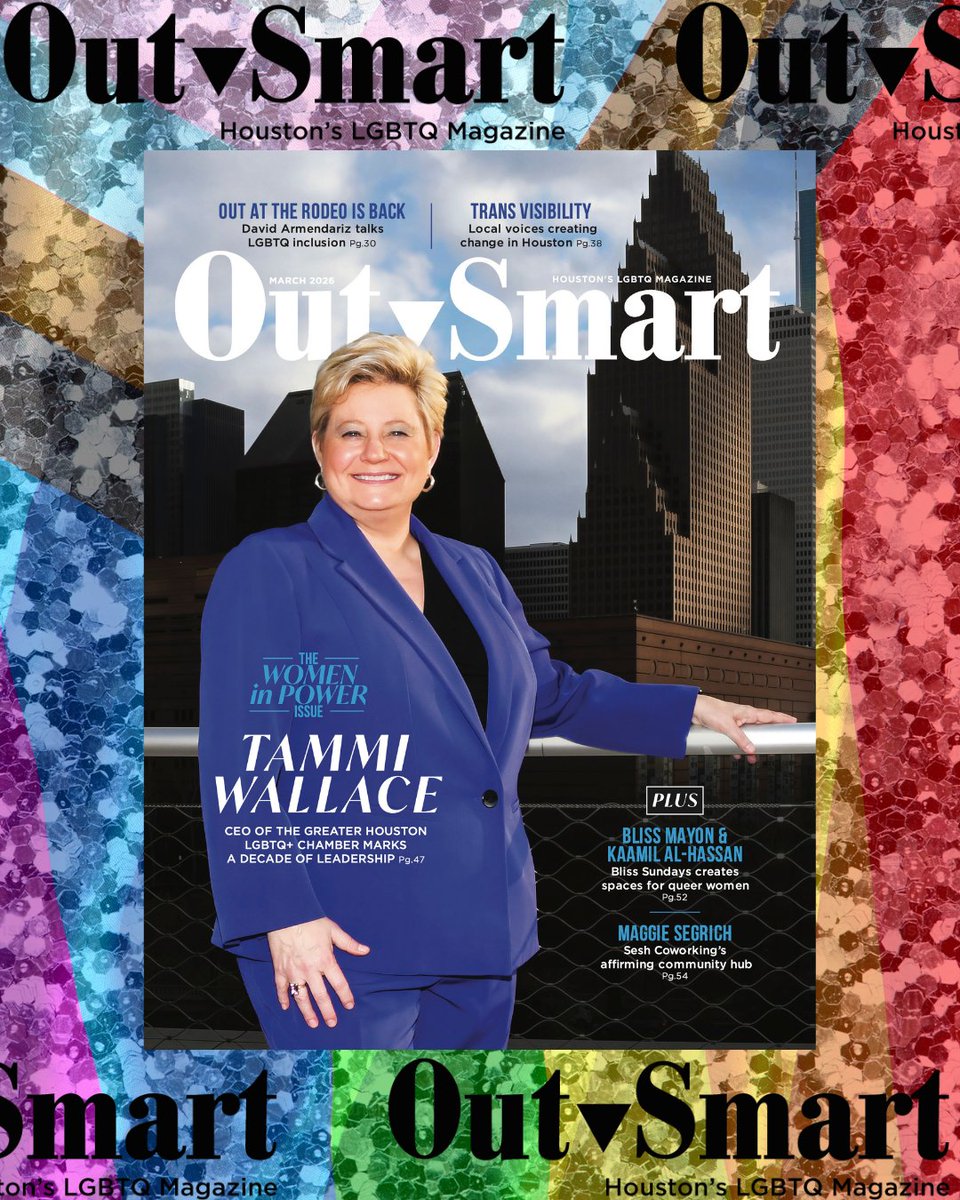 WriterClarke's tweet image. Magazine Design &amp;amp; Layout by Alexandre Rosa.
Social Media Graphics by me.
#LGBTQBusiness #HoustonLGBTQ #OutSmartMagazine #LGBTQLeadership