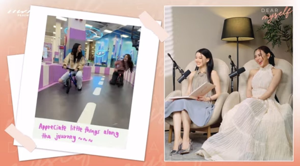 Dear Myself🩵
youtu.be/U_TOmvS3Gig?si…

เหมาะที่จะดูก่อนนอนมาก รู้สึกพูดเพลินอ่ะ🤣 เป็นรายการที่ฮีลใจสุด
#DearMyselfxTanYada 
#DearMyself #PraewMag
#TanYada #แทนญดา
#PlayParkTheSeries