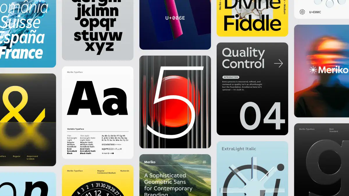 weandthecolor's tweet photo. The Coolest New Typefaces of Early 2026: https://t.co/qIibagfE0l

#font #typeface #fonts #typefaces #design #graphicdesign https://t.co/EzKdZebfUi