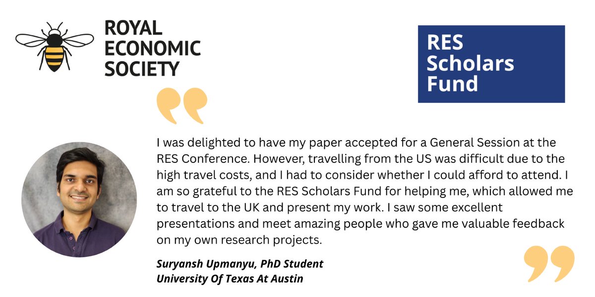 Royal Economic Society tweet media