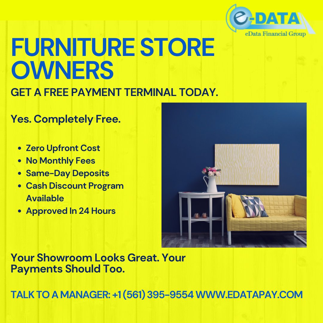 Great news for every furniture store owner reading this.
Your showroom is set up perfectly. Your pieces are displayed beautifully. Your customers walk in and find exactly what they need for their home or office. Your payment setup should match the quality of everything else in...