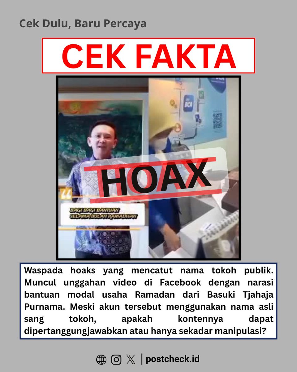 Postcheck.id tweet media