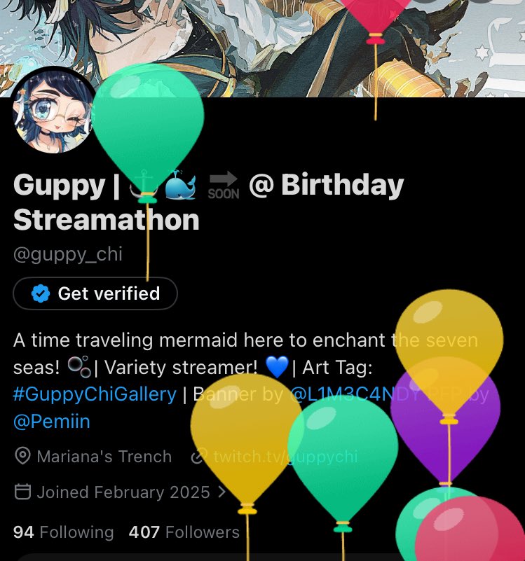 Guppy | ⚓️🐳 🔜 @ Restmaxxing at the Beach tweet media