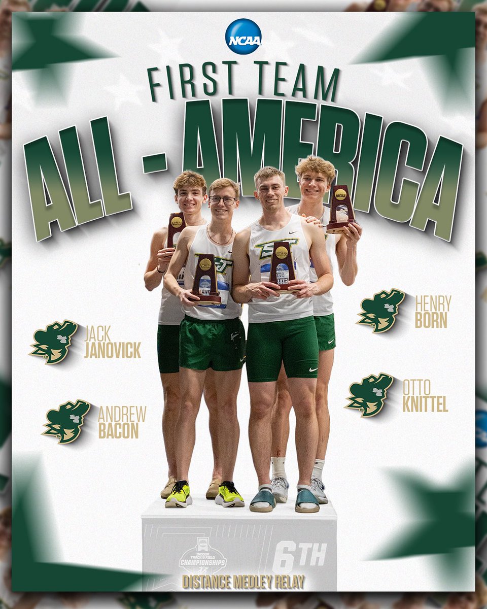 minersports's tweet photo. ❕❗️ALL-AMERICA❗️❕

Congrats to these 5️⃣ on @ncaa All-America honors👏

#MinerPride x #AllAmerica https://t.co/B6yHHij5j3