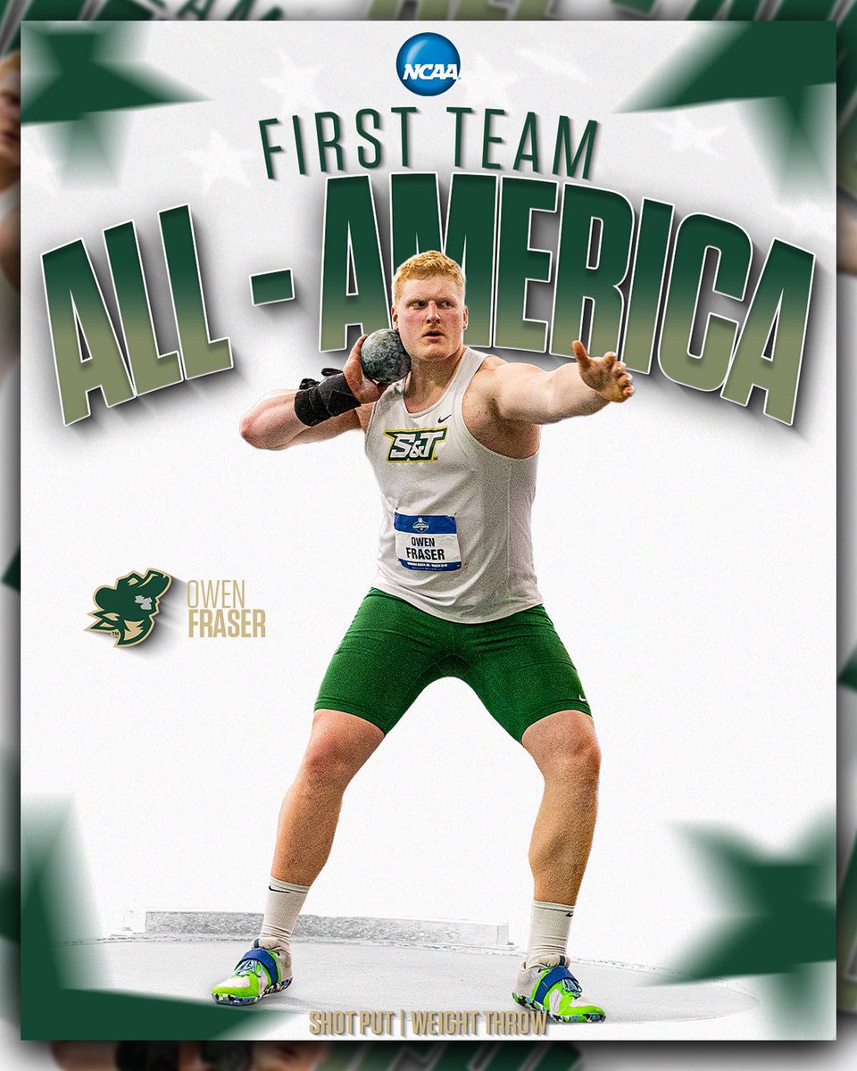 minersports's tweet photo. ❕❗️ALL-AMERICA❗️❕

Congrats to these 5️⃣ on @ncaa All-America honors👏

#MinerPride x #AllAmerica https://t.co/B6yHHij5j3