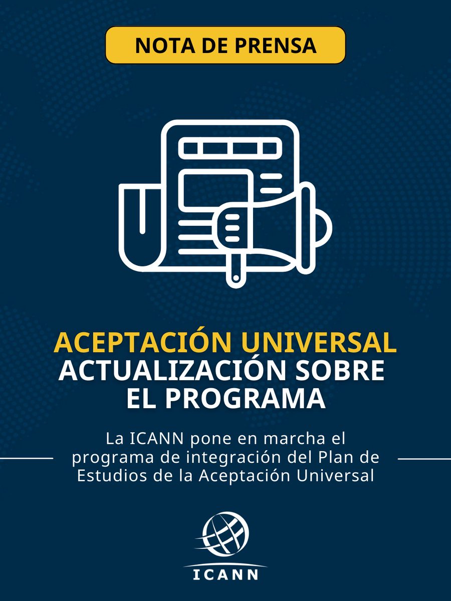 ICANN en español tweet media